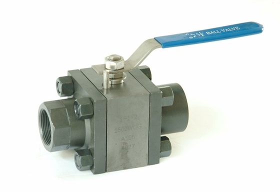 Side Entry Cryogenic Ball Valve , Soft Seated Wafer Type Ball Valve